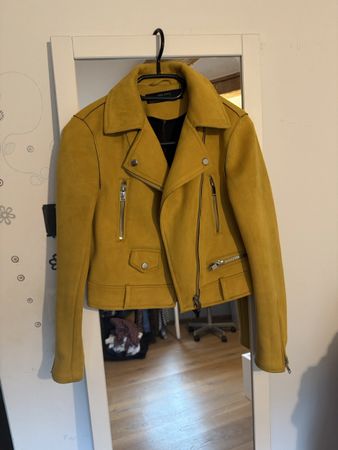 Zara Basic Jacke, Grösse XS, Senfgelb, Top Zustand!