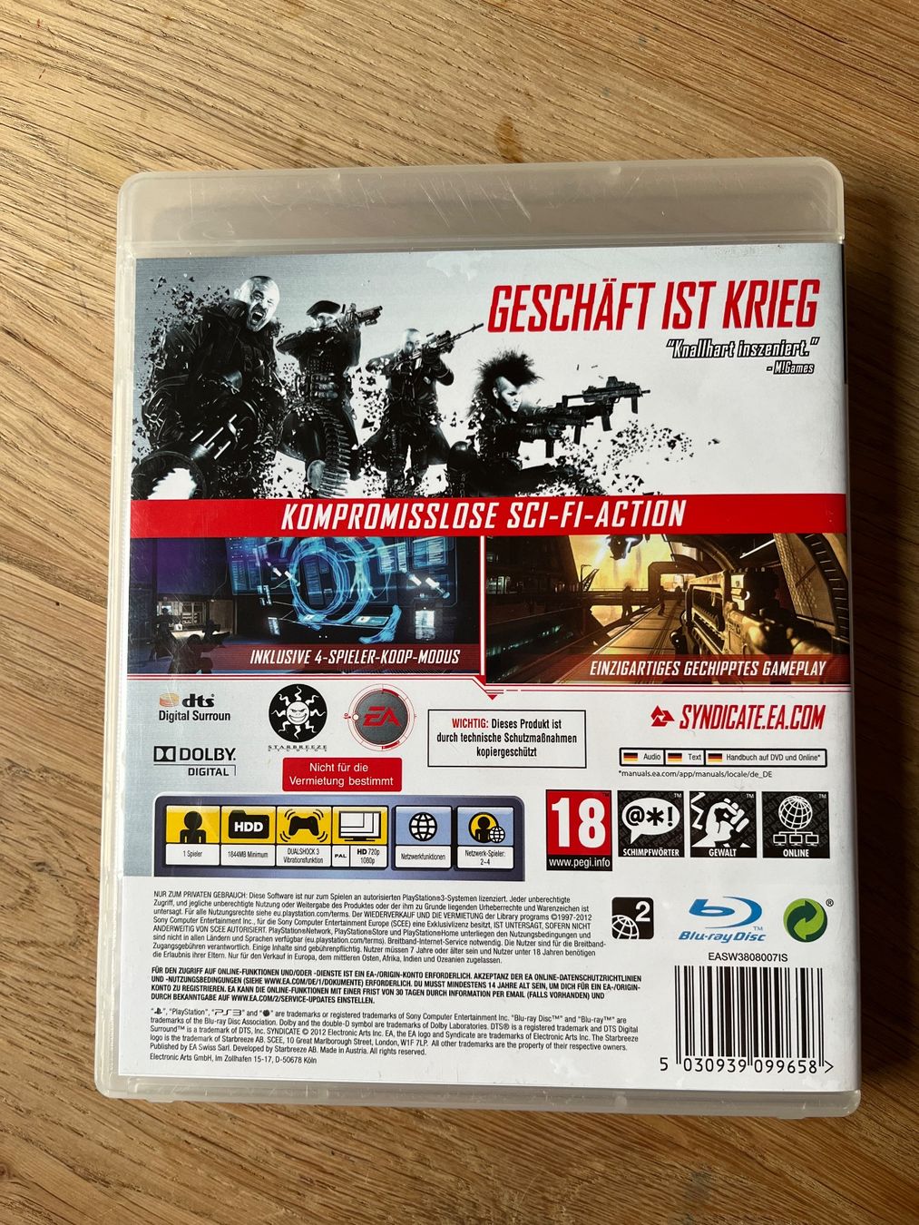 Sony Spiele: PS3 Spiel / Syndicate – Gebraucht aus Hauptwil von pansira 1