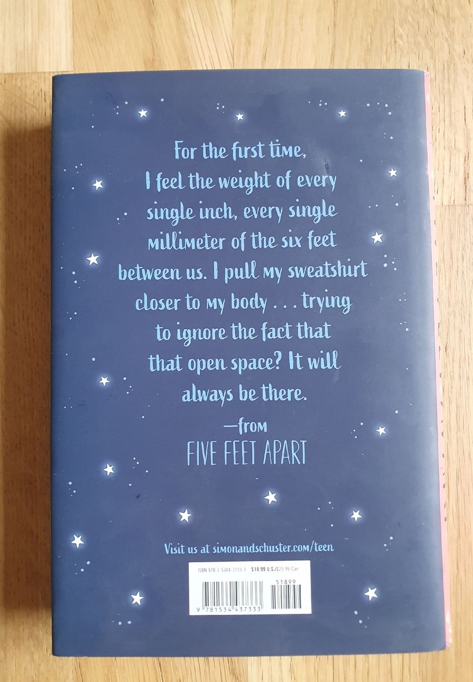 Libri: Rachael Lippincott - Five feet apart – Nuovo (secondo la descrizione) da Reinach BL venduto da kvi_dv2v 1