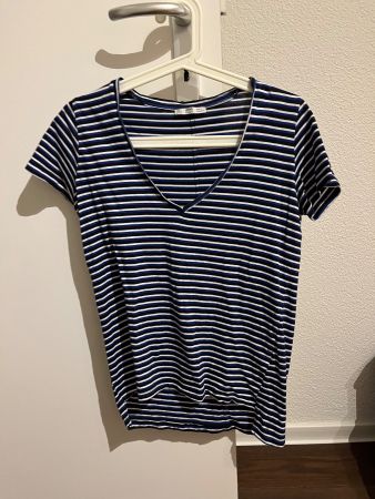 T-Shirt Zara gestreift