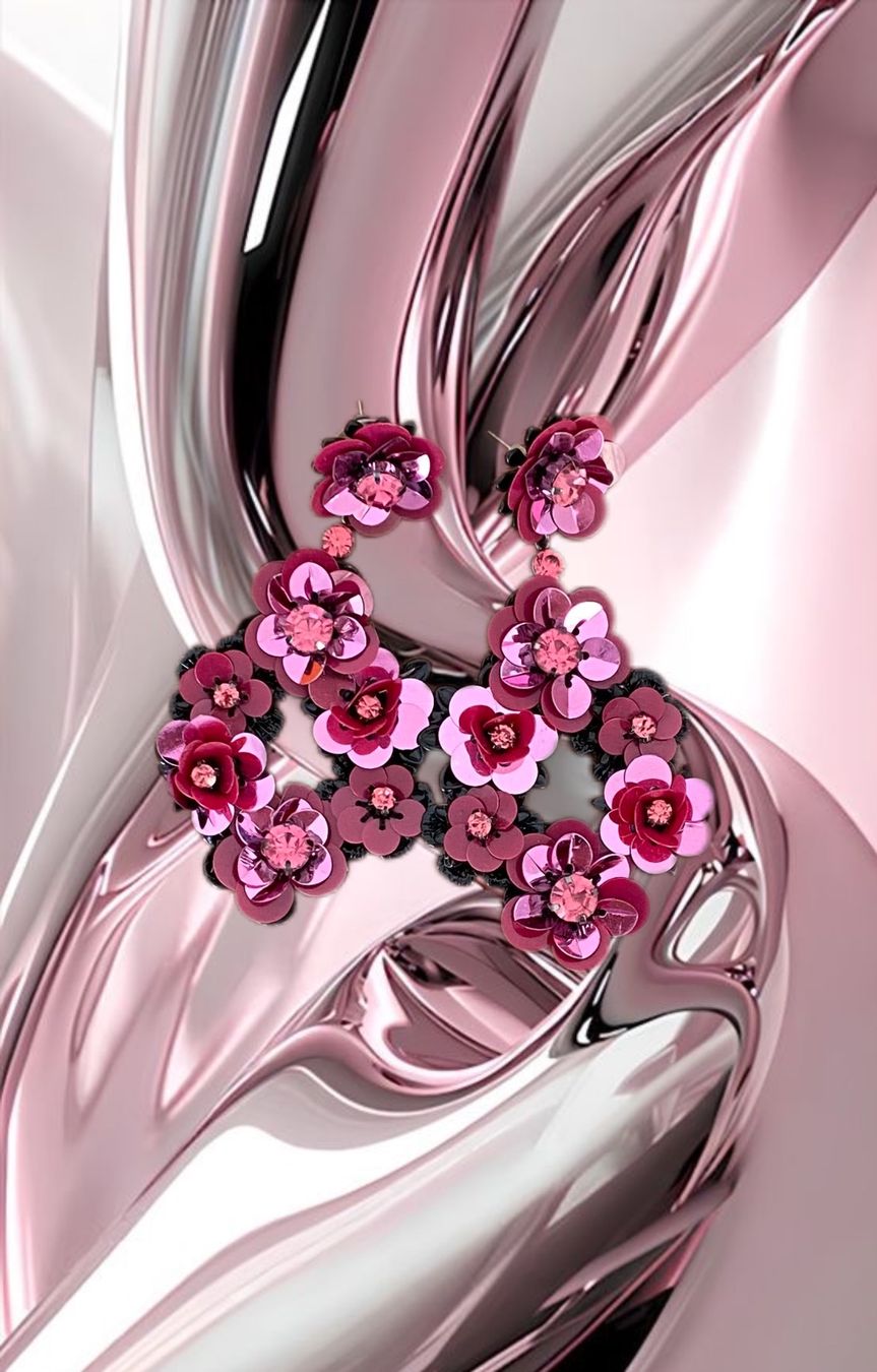Orecchini pendenti & Orecchini a lobo: Boucles d’oreilles fleuries 🌷 – Nuovo (secondo la descrizione) da Bussigny venduto da cac_q2c6