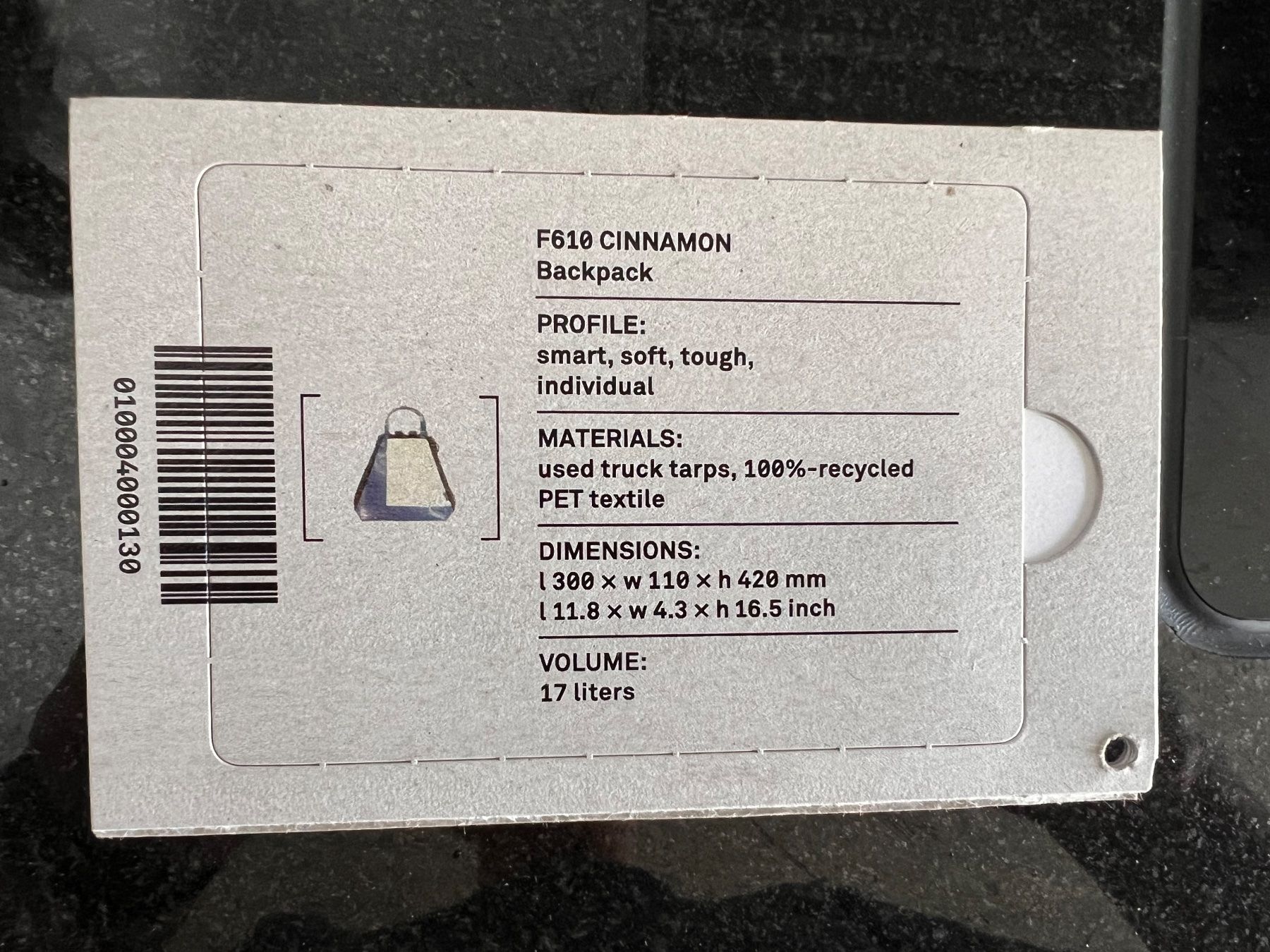 Freitag Sacs à dos: Freitag Rucksack mit Tag – D'occasion à Zürich par 144happy 2