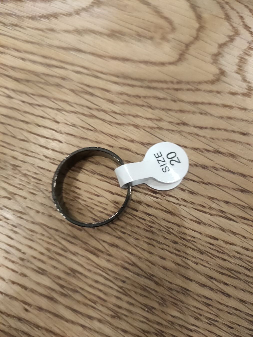 Anelli: Schicker Edelstahl Ring mit Sternen, Grösse 20, neu! – Nuovo e nell'imballaggio originale da St. Erhard venduto da Lauko123 1