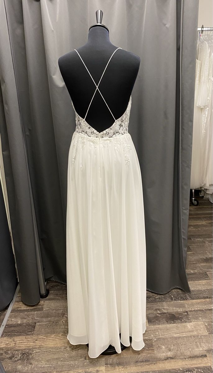 Vestiti: Elegantes Brautkleid Chiffon Gr. 36 – Nuovo (secondo la descrizione) da Schlatt ZH venduto da mak_wrr6 1
