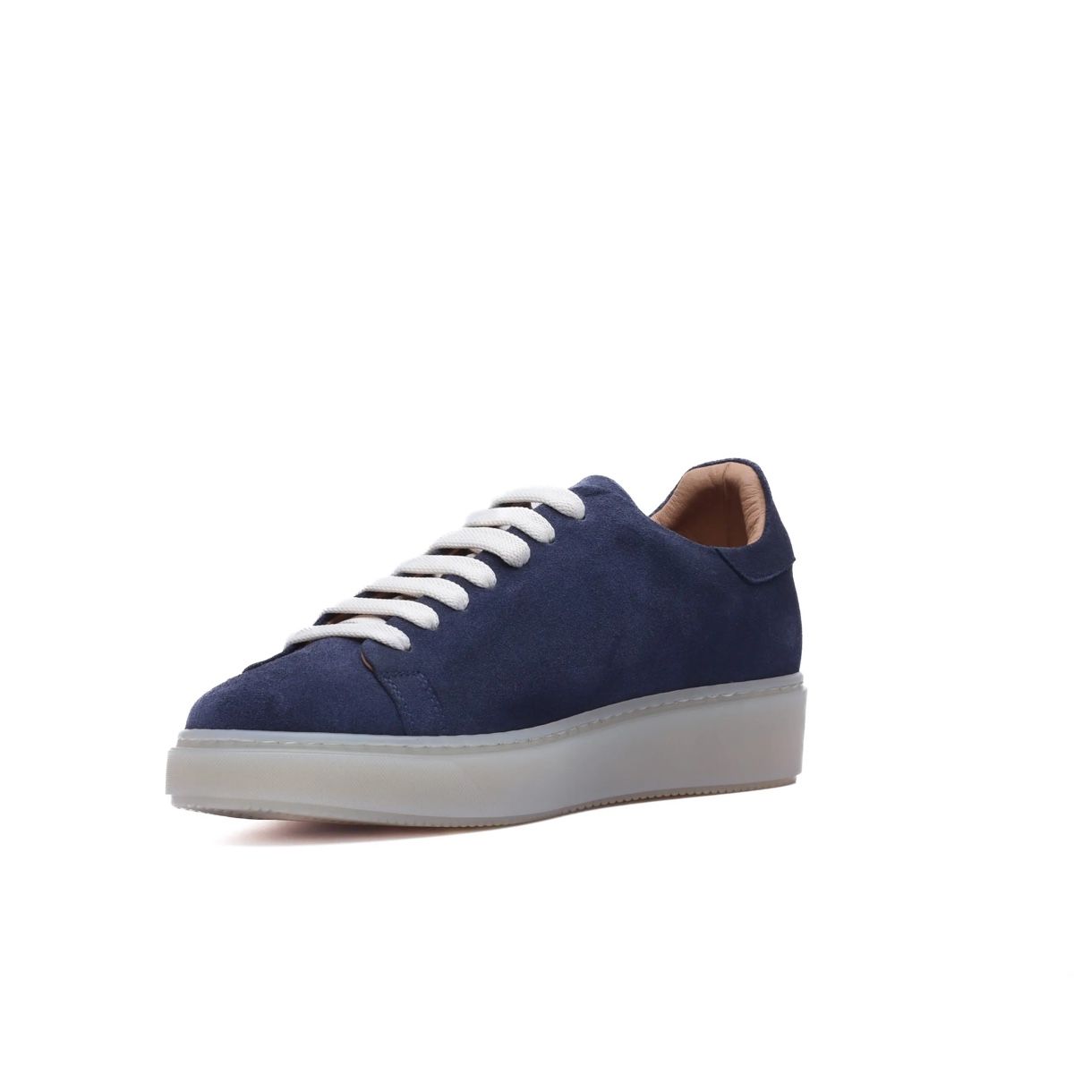 Scarpe da uomo: Premium Sneaker aus blauem Wildleder – Nuovo (secondo la descrizione) da Wittenbach venduto da bes_k8vr 5