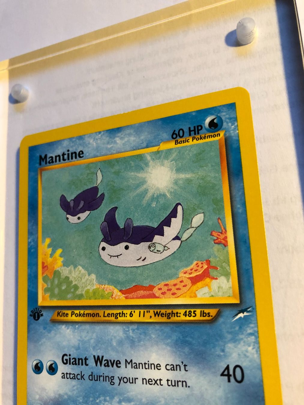 Carte collezionabili: Mantine 1st Neo Destiny - MINT - ab 1.- – Usato da Giubiasco venduto da dan_pr8b 3