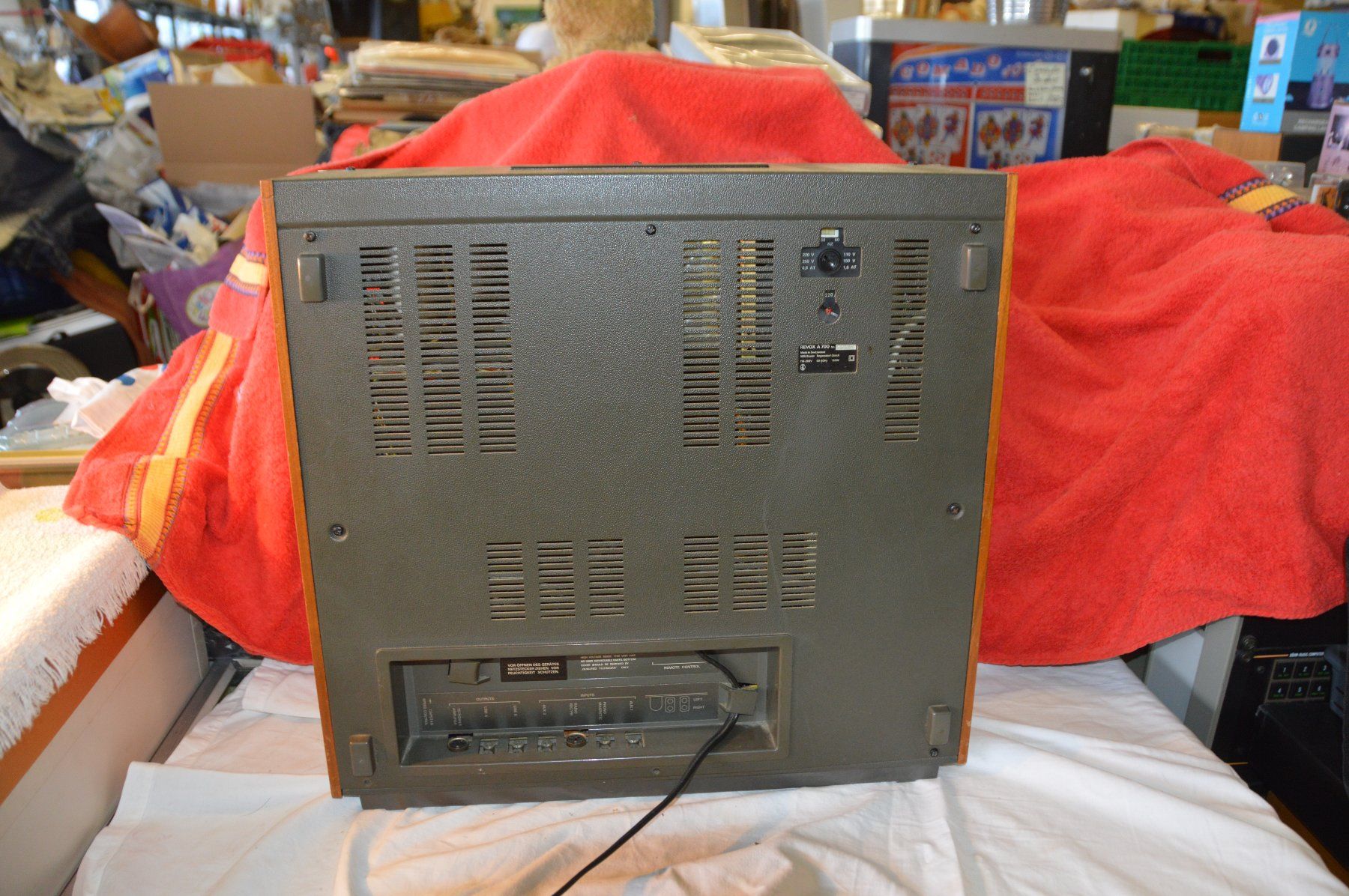Revox Apparecchi a nastro: Studer Revox A 700 Nr 157 Prototyp von Revox Cheftechniker – Usato da Wädenswil venduto da tome70 4