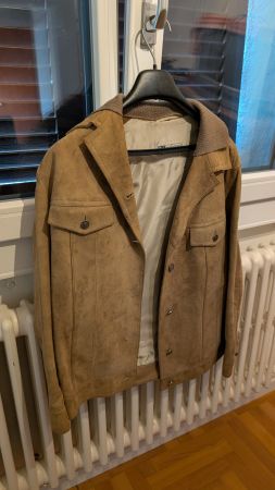 Vintage Lederjacke Grösse S