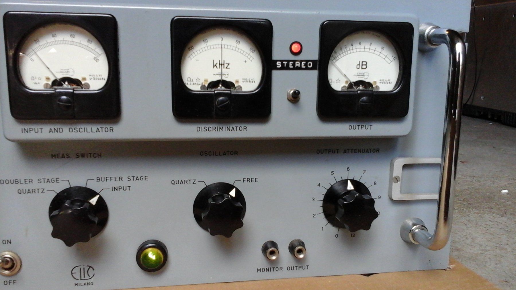 Radios: Model RMF 130/M UKW Receiver von ELIT Milano – Gebraucht aus Farnern von Radiovox 2