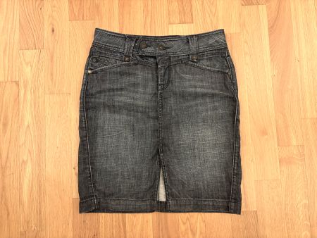 Pepe Jeans - Kurzer Jupe/Rock in verwaschenem Denim, Gr. S