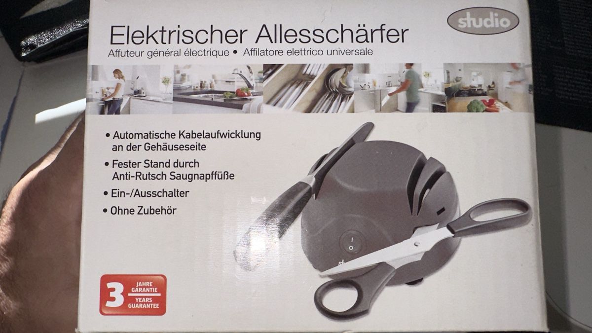 Küchengeräte: Elektrischer Allesschärfer Studio – Neu (gemäss Beschreibung) aus Rafz von Tueni1 5
