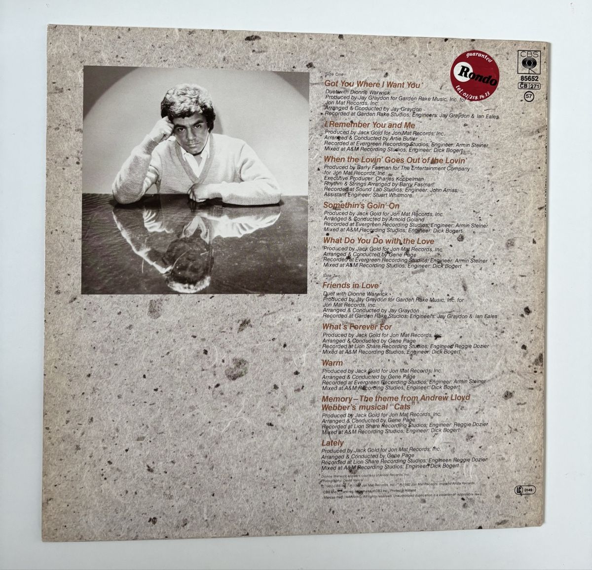 Dischi in vinile: Johnny Mathis - Friends In Love LP VG+/VG+ – Usato da Neuchâtel venduto da Deivid2 3