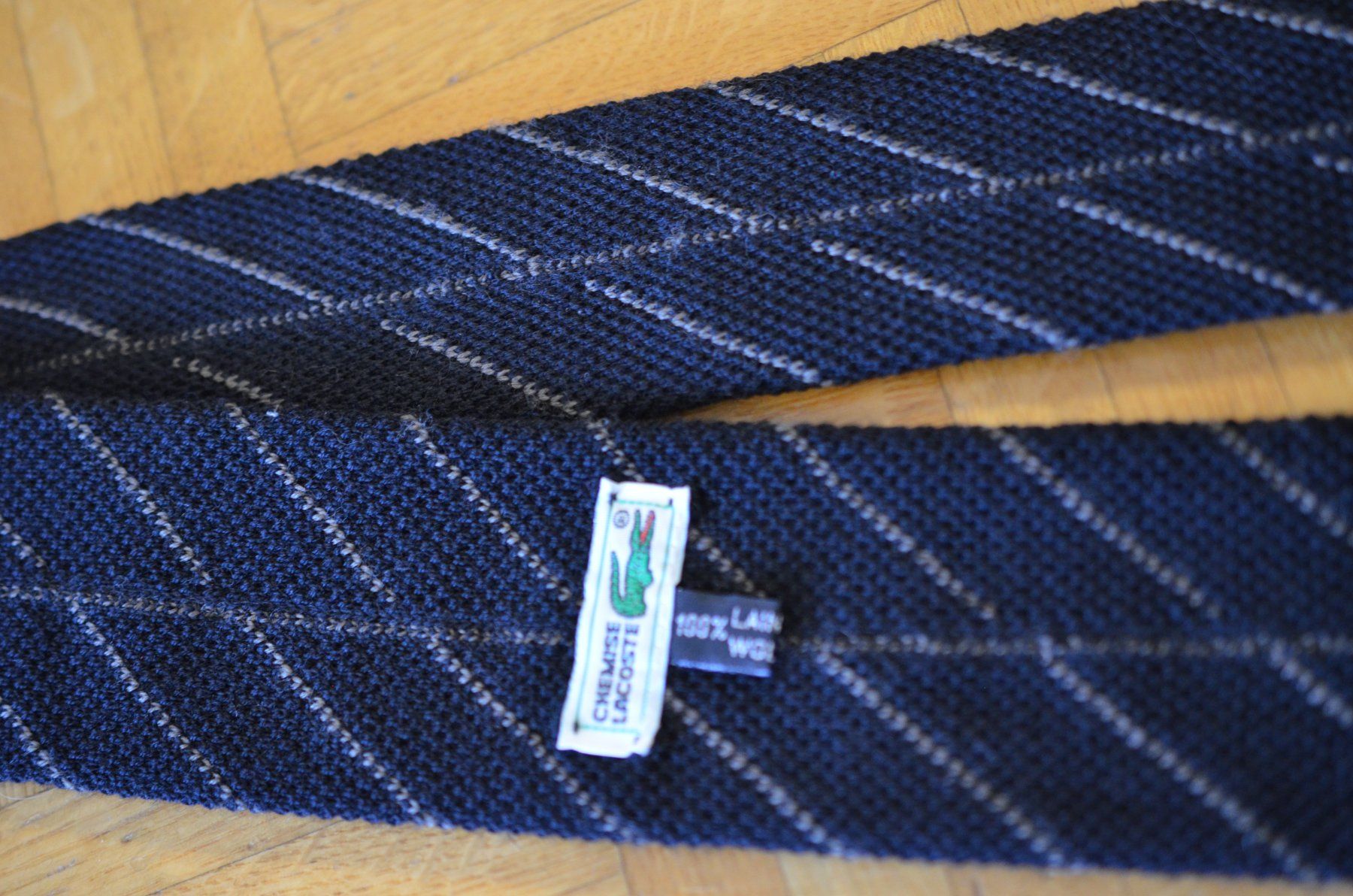 Lacoste Cravatte: Cravate Lacoste 100% laine – Usato da La Croix (Lutry) venduto da OMEGA07 3