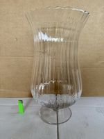 Grosse und hohe Glasvase / Blumenvase, Höhe 50 cm, ⌀ 27 cm🏺