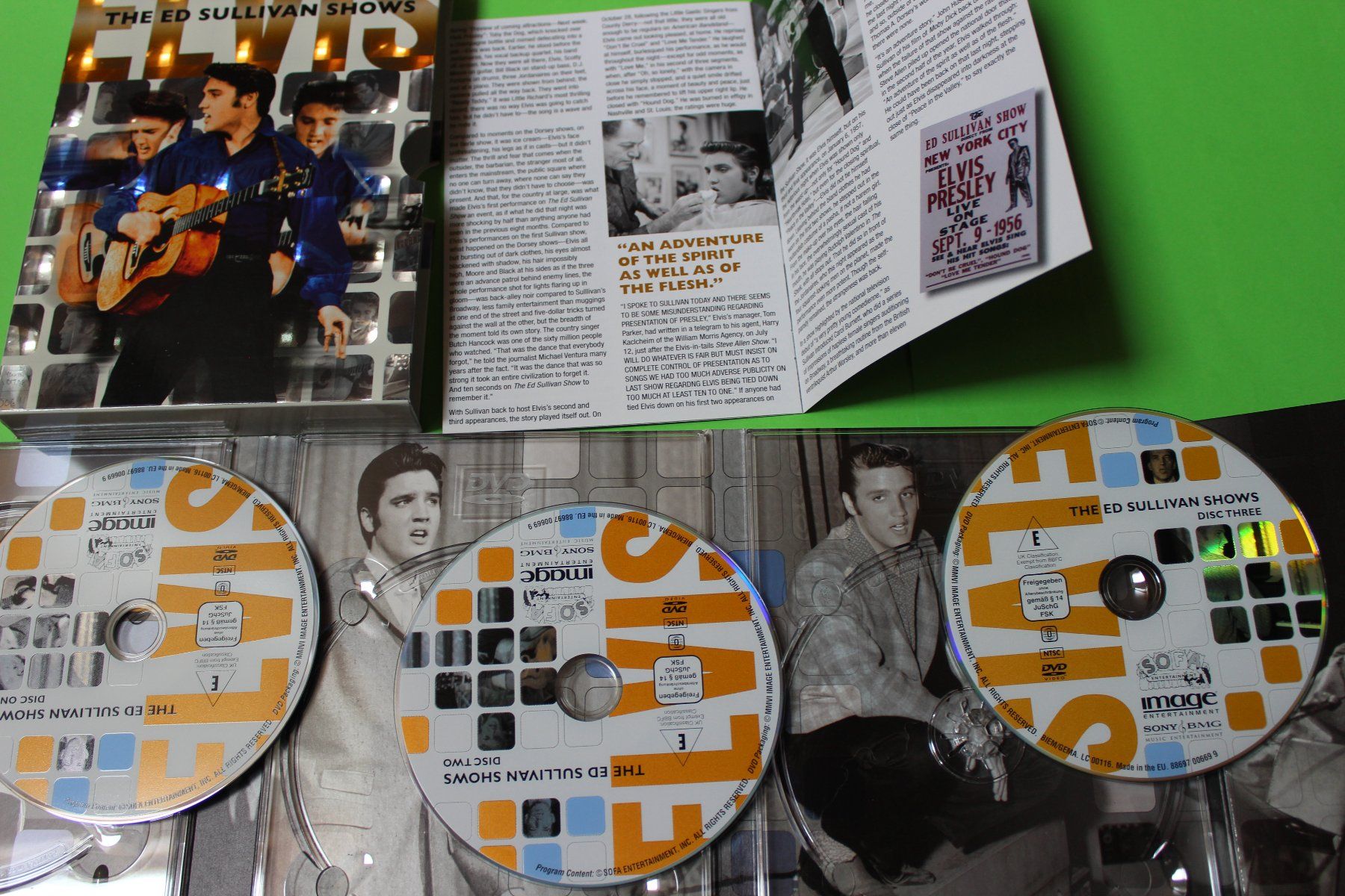 Tutti i DVDs: ELVIS PRESLEY - THE ED SULLIVAN SHOWS 3DVDs – Nuovo (secondo la descrizione) da Tübach venduto da JamesStone 3
