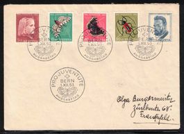 Pro Juventute 1953 FDC