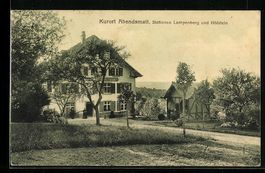 Lampenberg, Kurort Abendsmatt mit Garten
