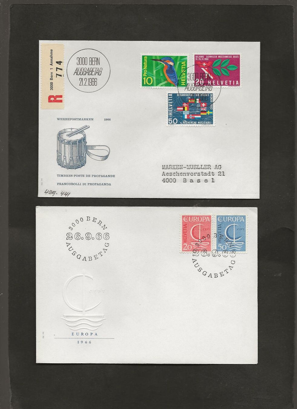 Alle Briefmarken: Schweiz 28 FDC 1959 bis 1972 – Gebraucht aus Au ZH von xelagreb01 4