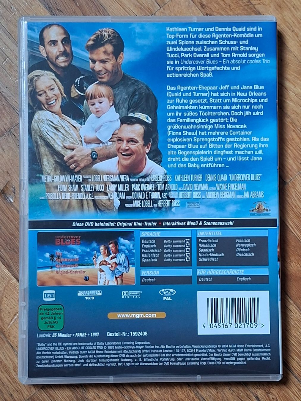 Tutti i DVDs: Undercover Blues - Ein absolut cooles Trio – Usato da Wallisellen venduto da Sawr 1