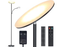 42W Stehlampe, LED Fernbedienung &Touch Steuerung, dimmbar