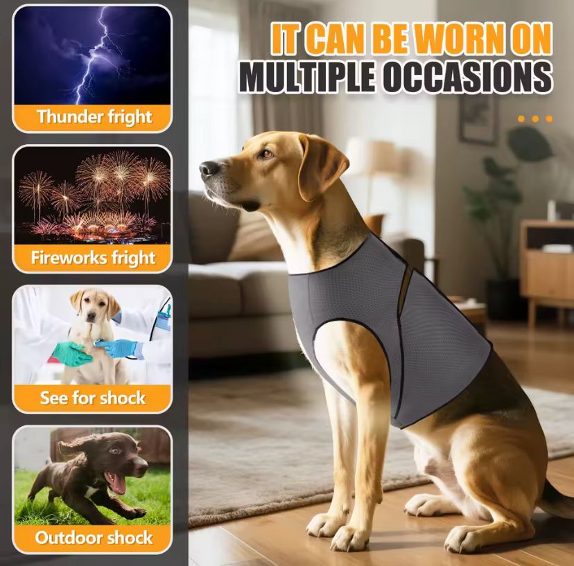 Bekleidung: Hunde Panik-Weste / Thunder Shirt – Neu und originalverpackt aus Meggen von Rbrett