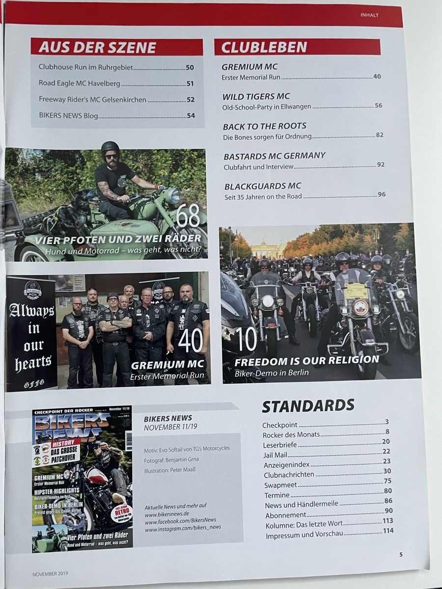 Riviste & Magazine: BIKERS NEWS – Usato da HÄGENDORF venduto da kusi113 3