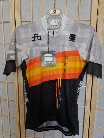 Neues Sporftul-Velotrikot P. Sagan Stars Bodyfit, Herren, L