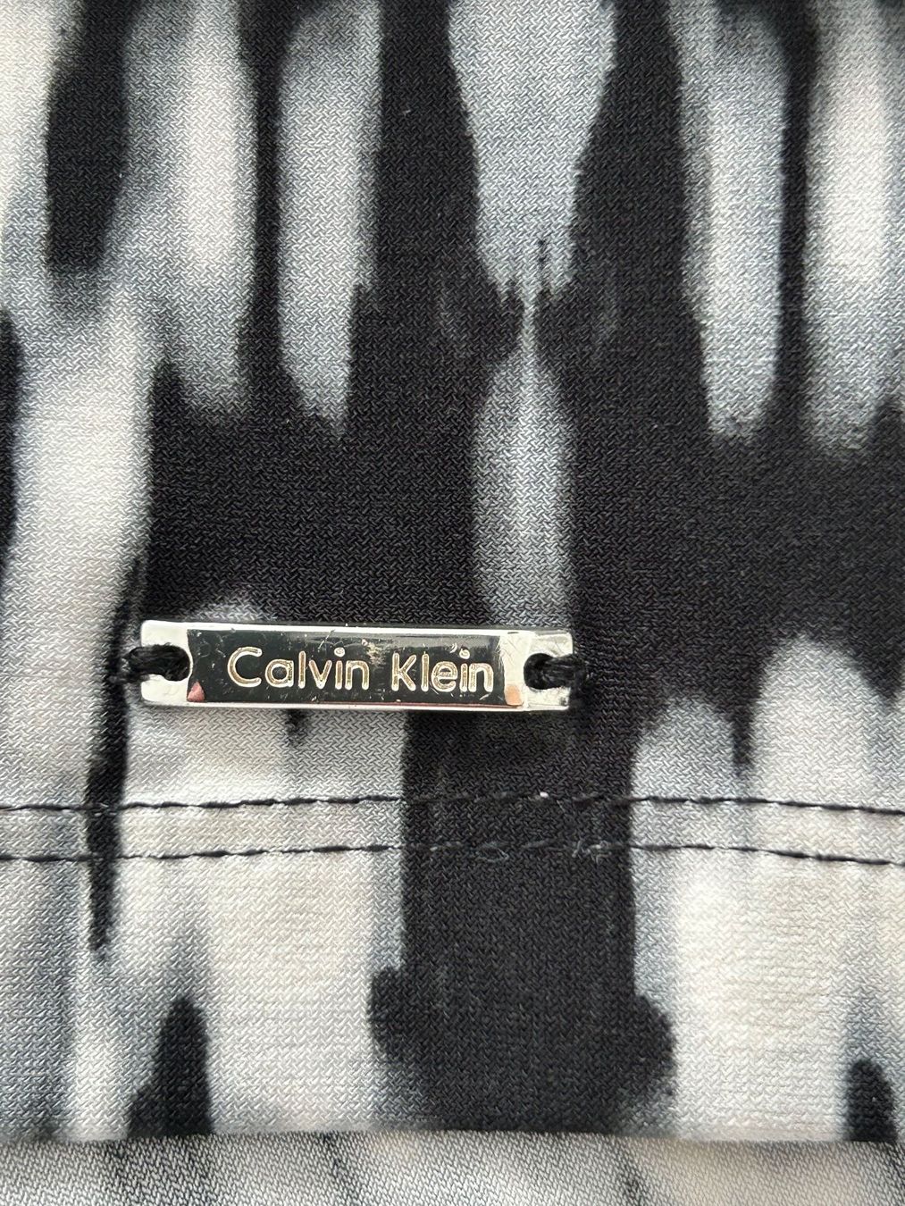Calvin Klein Camicette: Calvin Klein Bluse, Gr.M, Schwarz/Weiss – Usato da Horn venduto da Resvi 3