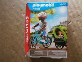 Playmobil Farhrad mit anhangen