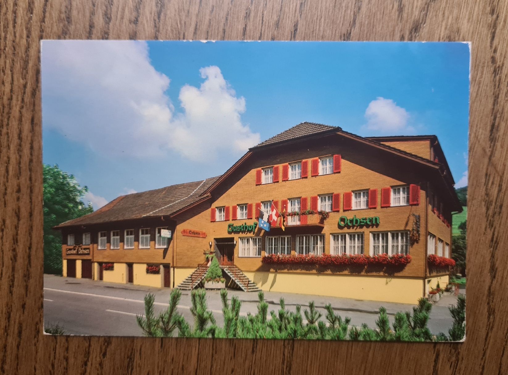 Cartoline postali: Gasthaus Ochsen Gettnau – Usato da Ebikon venduto da Donar50