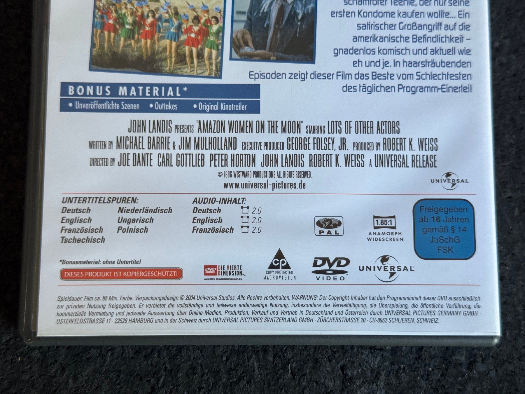 Tutti i DVDs: Amazonen auf dem Mond DVD DE/EN/FR – Usato da Fribourg venduto da tschjoly 3