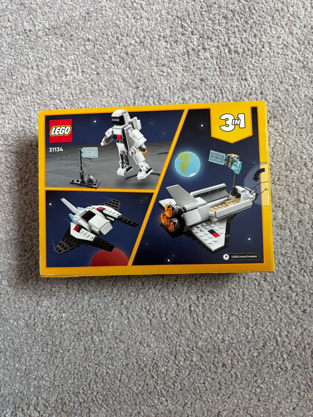Lego Kit di costruzioni: LEGO Creator 31134 Space Shuttle 3-in-1 Set – Nuovo e nell'imballaggio originale da Mörel venduto da tim_w9py 1