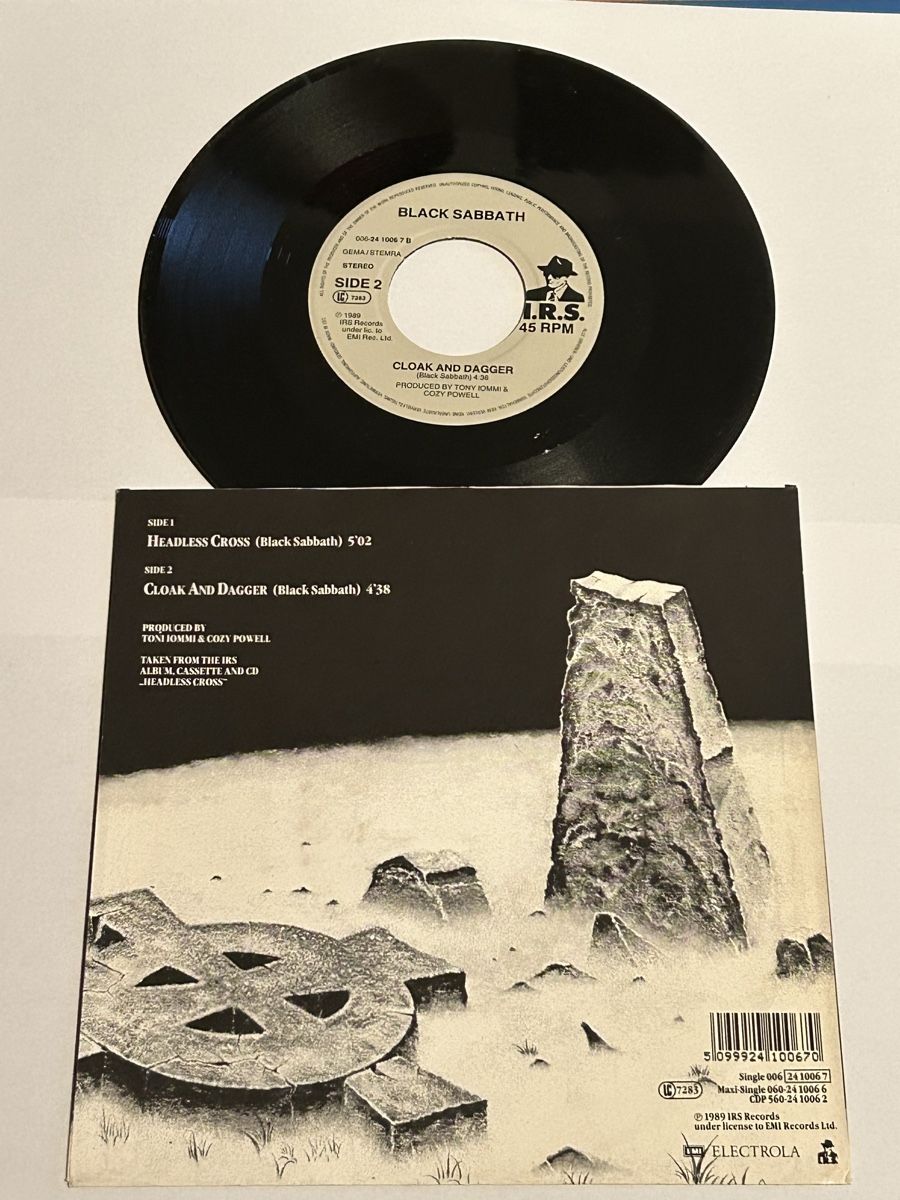 Dischi in vinile: Black Sabbath. 1989. Headless Cross – Usato da Faulensee venduto da Mizuno06 2