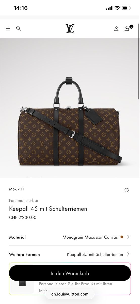 Borse: Louis Vuitton Reisetasche Keepall 45 Monogram – Nuovo (secondo la descrizione) da Au ZH venduto da Ilamei 8
