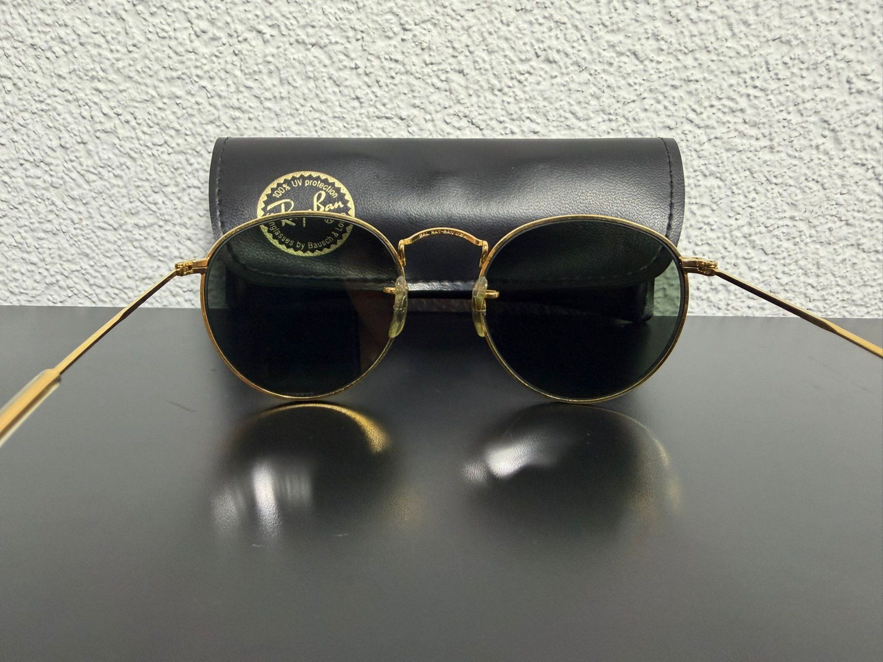 Occhiali & Lenti: Ray-Ban Sonnenbrille gold/schwarz – Usato da Lyss venduto da Prodified23 3