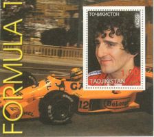 Block "Formel 1. Alain Prost". Tadschikistan