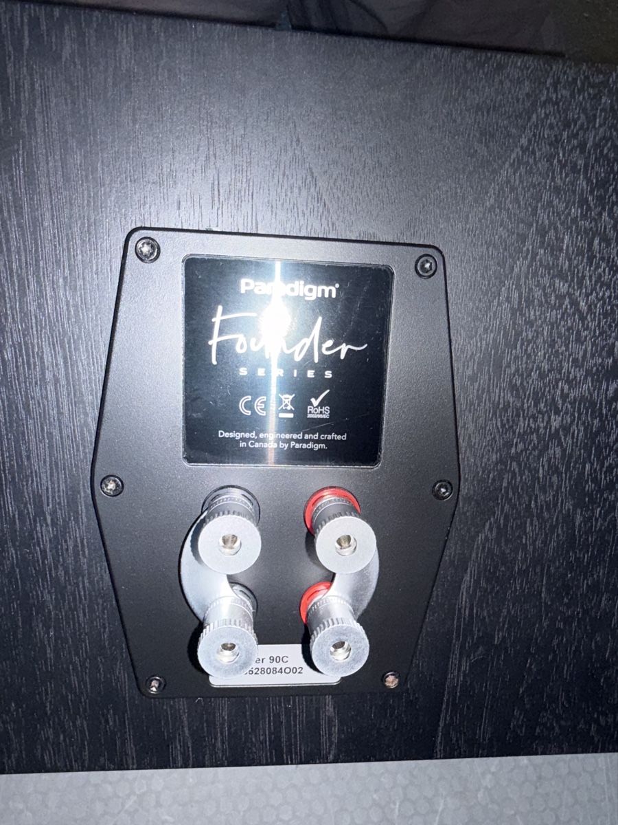 Home cinéma: Paradigm Founder Center 90C – D'occasion à dietlikon par avspalinger 4