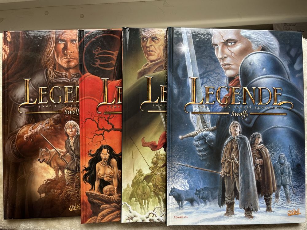 BD Légende tomes 1 à 4 (Gebraucht) in fully für CHF 25 – mit Lieferung ...