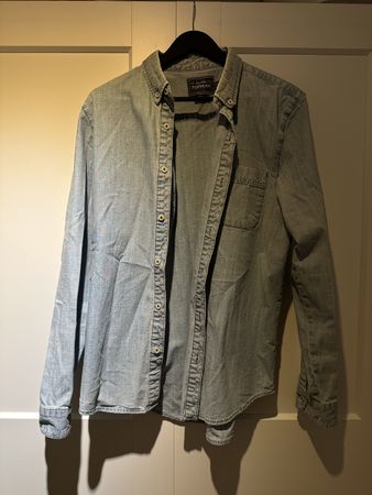 Topman Herren Hemd, hellblau, Grösse L