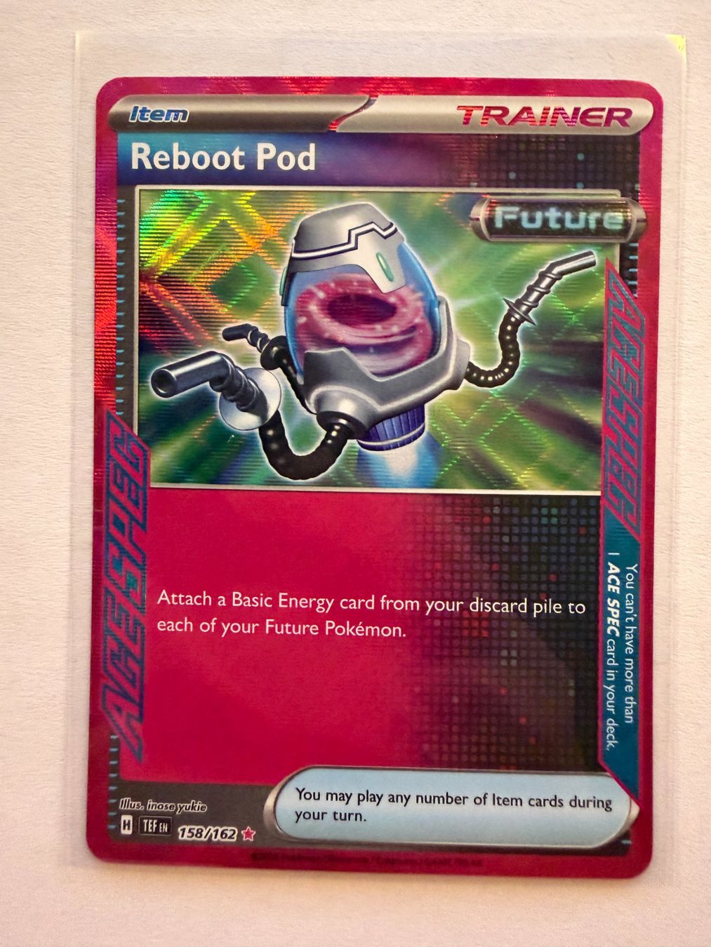 Pokémon Carte collezionabili: Pokemon Reboot Pod 158/162 Temporal Forces EN – Nuovo (secondo la descrizione) da Weingarten-Kalthäusern venduto da McGmavlo