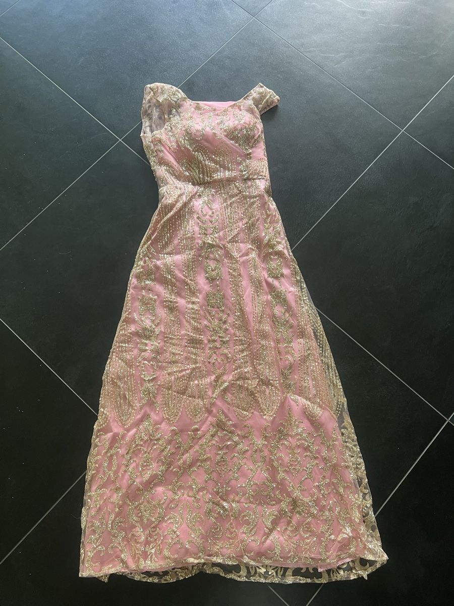Kleider: Ballkleid / Abendkleid, Gr. 36, Rosa/Gold – Gebraucht aus Bilten von and_6hjn 1
