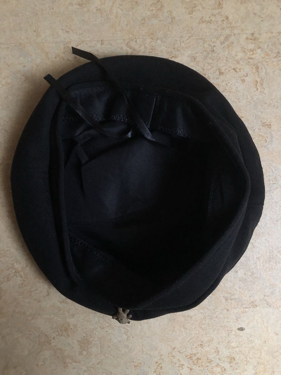 Hüte, Mützen & Caps: Herziges Beret mit Bären-Pin – Neu (gemäss Beschreibung) aus Brugg AG von Vintage_und_Allerlei 2