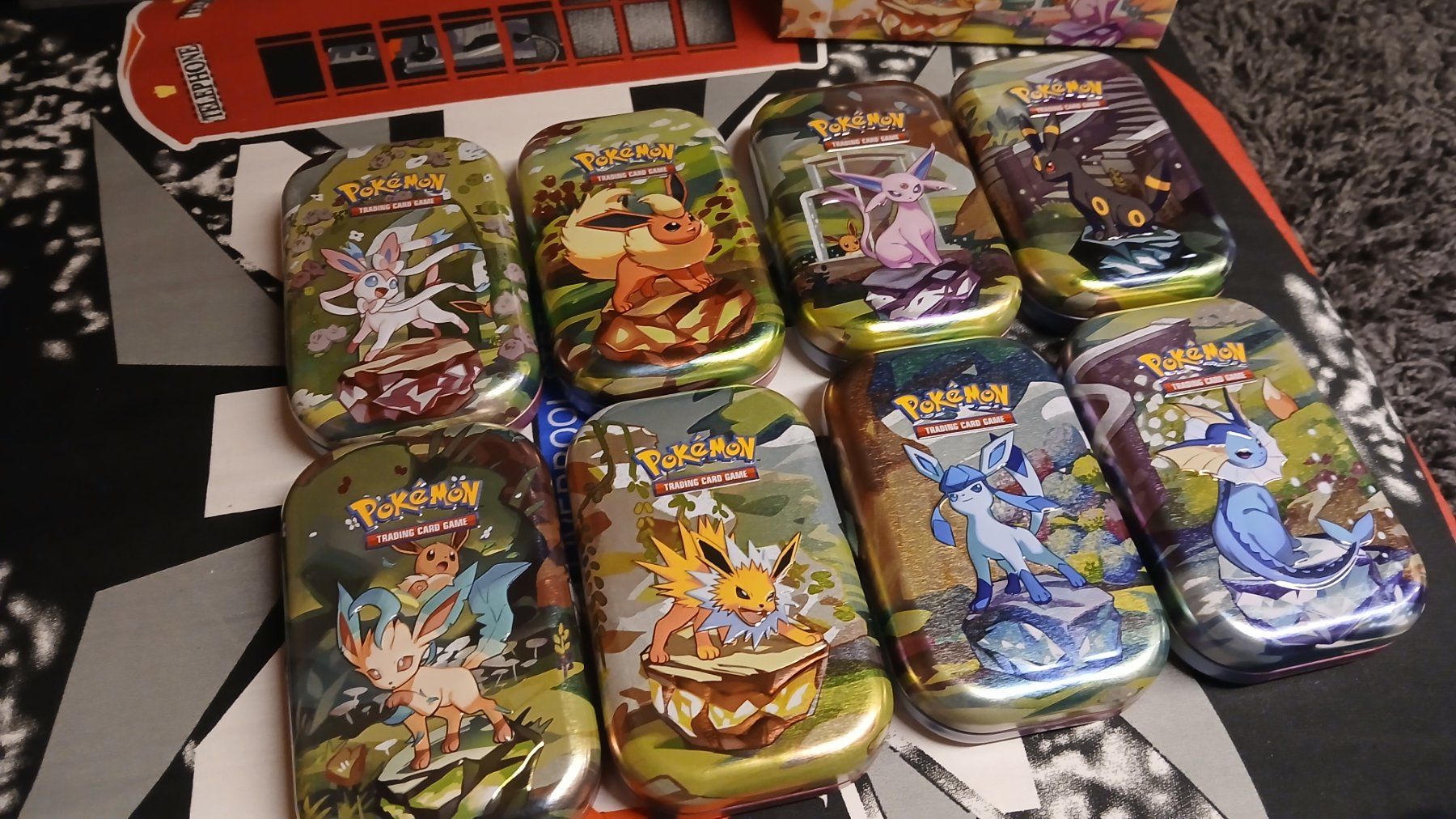 Pokémon Carte collezionabili: EMPTY Mini Tins Display Pokemon – Usato da Condémines (Nendaz venduto da Dr.Sub 4