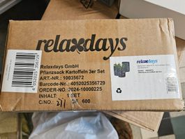 Neuwertig: Kartoffelpflanz-Sack, 3er Se für Balkon & Garten!