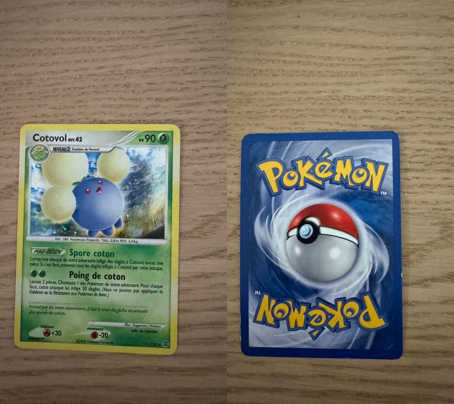 Pokémon Carte collezionabili: Cotovol 189/132 holo – Usato da Chavannes-Renens venduto da skywalker1942