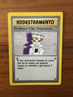 Addestramento Professor Oak, l'impostore. Rara! Perfetta!