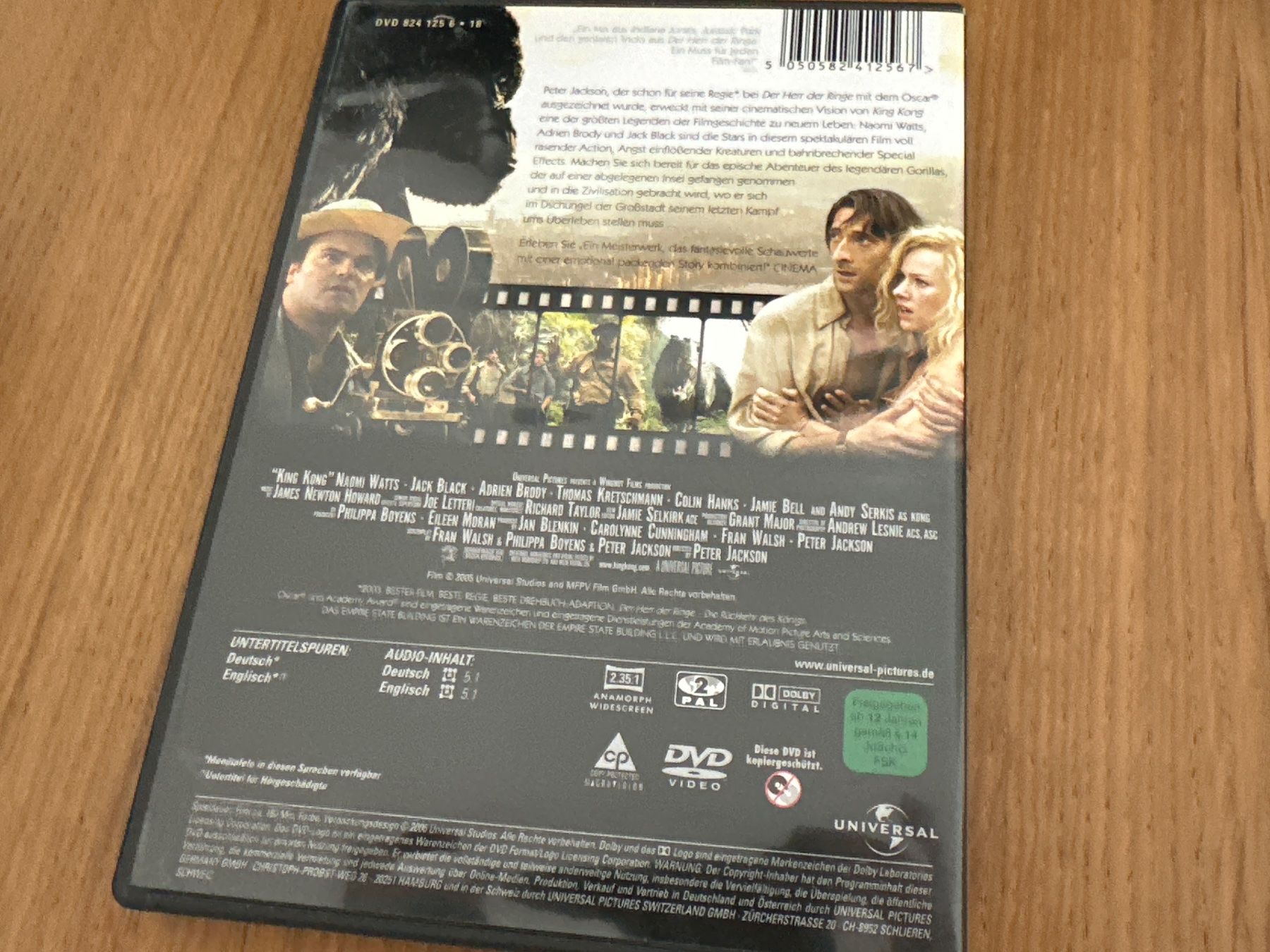 Tutti i DVDs: King Kong DVD – Usato da Zwingen venduto da veilchen_123 1