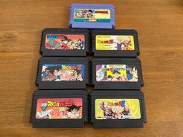 Nintendo Famicom NES Dragon Ball Set Japanische Versionen