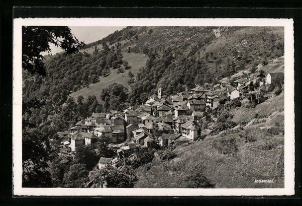 Cartoline postali: Indemini, Blick auf die Ortschaft am han – Usato da Berlin venduto da bartko-reher