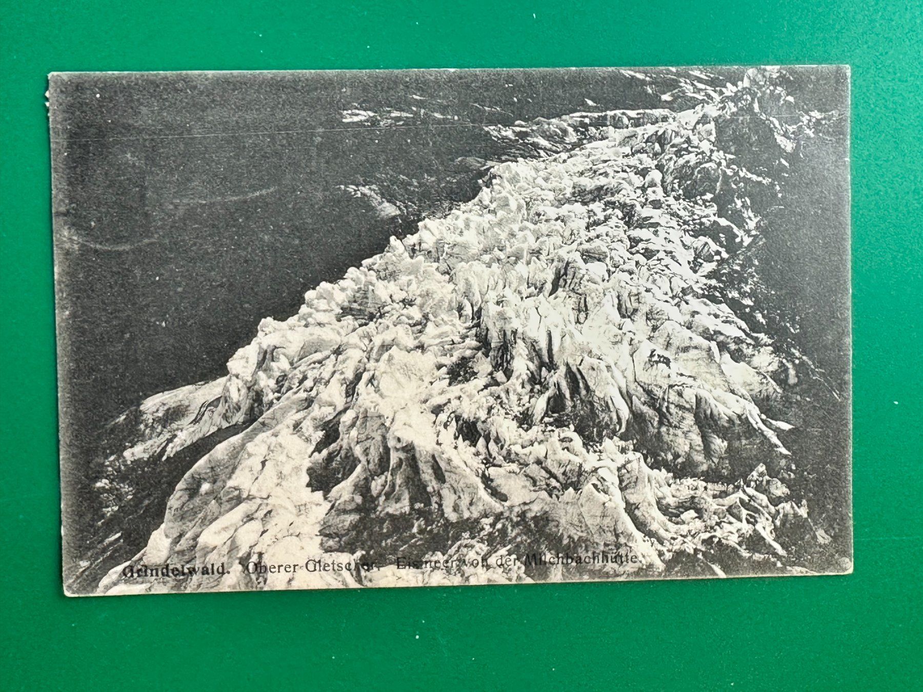 Cartoline postali: Grindelwald - Oberer Gletscher – Usato da Steg VS venduto da danwer74